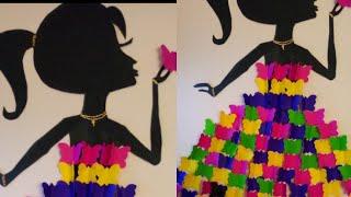 Cute Paper Doll Making / The Best Wall decoration diy