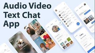 Audio And Video Chat App Tutorial for Android and iOS ｜ Part 2