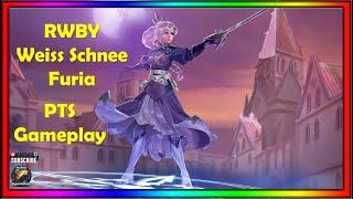 Paladins 5.4 RWBY PTS - Furia New Skin Weiss Schnee Furia, Voice Gameplay