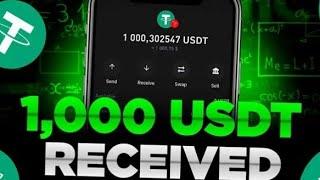 FREE $1000 USDT : Claim Free $1000 USDT With This Trust Wallet Loan Bot(PROOF) - Free Usdt 2024