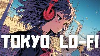 𝐏𝐥𝐚𝐲𝐥𝐢𝐬𝐭 Tokyo Lofi Chill Vibes & Girl / lo-fi hiphop mix ( Chill & Study)