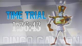 Crash Team Racing (CTR): beating Nitros Oxide at Dingo Canyon (Time Trial Mode)