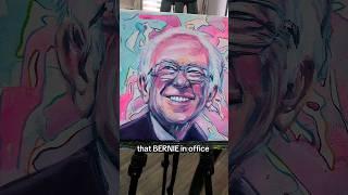 Hostile government takeover  #berniesanders #painting #art #politics #america #portrait #trending