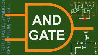 Logic AND Gate [How it works,Truth table, Symbols, APPLICATION, RULES AND MORE]