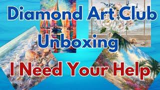Diamond Art Club - Unboxing - Diamond Painting & I Need Your Help - Diamond Art