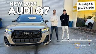 New Refreshed 2025 AUDI Q7 55 w/Prestige and Black Optic Package