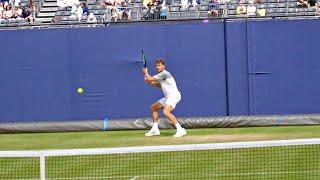 Casper Ruud Forehand Slow Motion - ATP Forehand Technique in Tennis