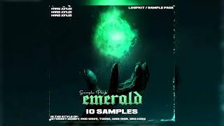 [FREE] (10) "Emerald" Melodic/Emotional Loop Kit/Sample Pack (Internet Money,Rod Wave,Iann Dior)