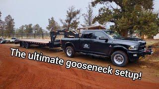 Mounting a winch on a gooseneck trailer!