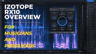 Izotope RX 10 Review and Overview for Musicians and Producers.