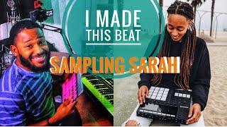 I Made a Beat Sampling Sarah2ill #illstrumentalist #brandonrico