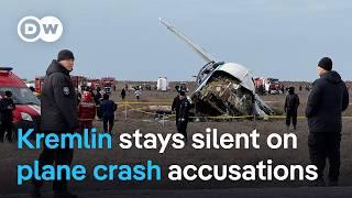 Speculation rises that Russian missile hit plane following Azerbaijan Airlines statement | DW News