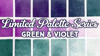 Limited Palette Series Ep. 4 | Manganese Violet & Cobalt Green Deep