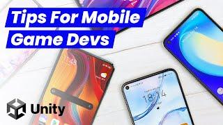 Speed up your Mobile Game development in Unity