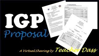 IGP SAMPLE FORMAT