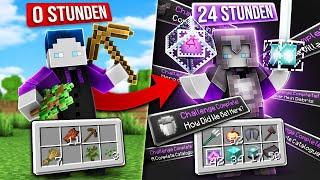 24 STUNDEN MINECRAFT AM STÜCK SPIELEN (ALLE MONSTER, ALLE ACHIEVEMENTS, ALLE ITEMS)