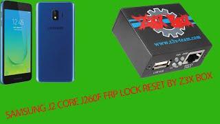 Samsung j2 Core j260f FRP Lock Reset by z3x box