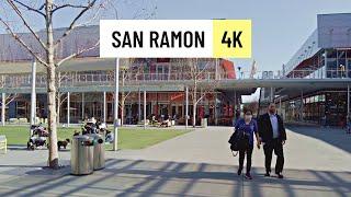 San Ramon City Center Bishop Ranch 2023 Walk | 4K 60fps