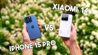 Xiaomi 14 vs iPhone 15 Pro - Battle of Compact Flagships !