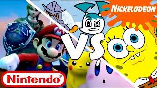 SSB Brawl & Nickelodeon Intro Comparison