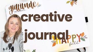 Fall Creative Journal / Bujo / Gratitude Journal / DIY How To