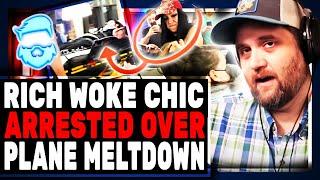 Entitled Brat MELTDOWN On Flight! Calls Woman FAT BLOB & Gets ARRESTED!