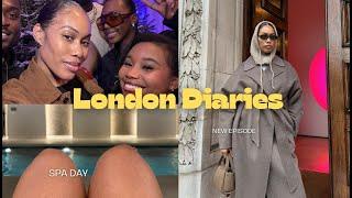 LONDON VLOG | ep.3 events + content day + spa day + more