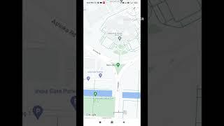 How to measure distance between two places in Google Maps App