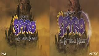 The Legend of Spyro: A New Beginning/The Eternal Night PAL/NTSC Title Sequence Comparison