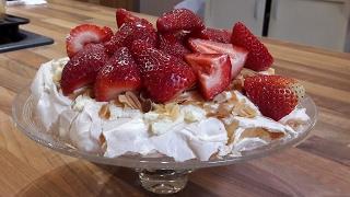 Strawberry Pavlova