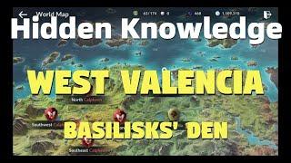 Hidden Knowledge West Valencia: Basilisks' Den - Black Desert Mobile