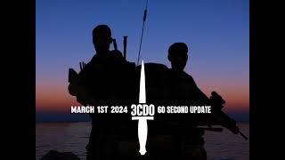 3 Commando 60 second update, March