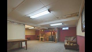 Why it's a good idea to put a drop ceiling in a basement