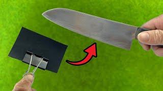 KNIFE Like Razor Sharp in 1 Minute! THIS Tool Works Like Magic – Anyone Can Do It!