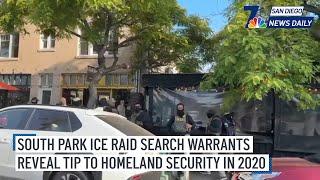 Tues. June 3 | South Park ICE raid search warrants reveal investigation details | NBC 7 San Diego