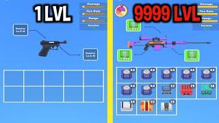 MAX LEVEL in Gun Build N Run Game