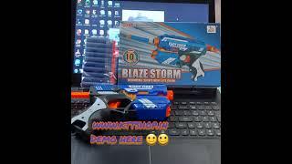 Unboxing & Review of Latest Blaze Storm Manual Soft Bullet Gun #shortsvideo