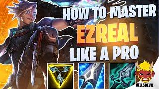 WILD RIFT | How To MASTER Ezreal Like a Pro! | Challenger Ezreal Gameplay | Guide & Build