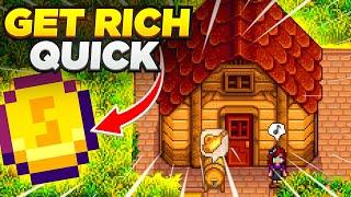 The Easiest Ways To Get RICH In Stardew Valley 1.6