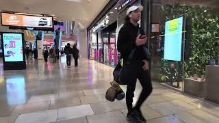 Bullring Birmingham shopping centre walk tour 4K