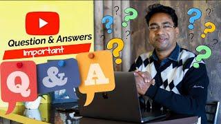 YouTube Q&A : Reused Content, Shopping Affiliate, Views & Earnings, Channel Category & Monetization