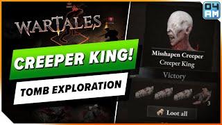 CREEPER KING! Wartales New Vertruse & Drombach Tomb Exploration - Expert Difficulty Playthrough