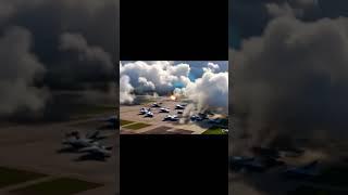 Jet fighter missile attack