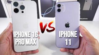 iPhone 11 VS iPhone 16 Pro Max Comparison! (Camera Test, PUBG & Display & Speed)