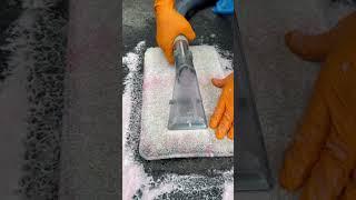 Cleaning paint from a carpet #satisfying #carpetcleaning #shorts #follow