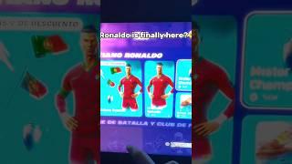 Ronaldo in Fortnite?? #youtubeshorts #fortnite