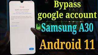 Samsung A30 Google account bypass || Frp Bypass Samsung A30