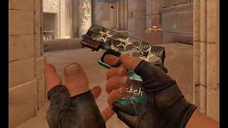 P250 Dark Water? P250 Ripple Special Pattern Sticker Craft In-game Demo