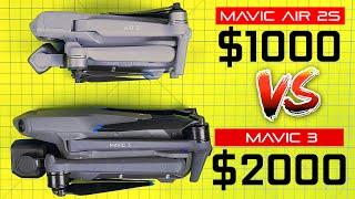 DJI Mavic 3 vs Mavic Air 2s - Full Comparison