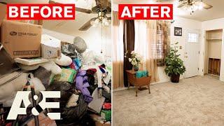 Hoarders: Angel Struggles to Surrender Control During Intense Clean Up | A&E